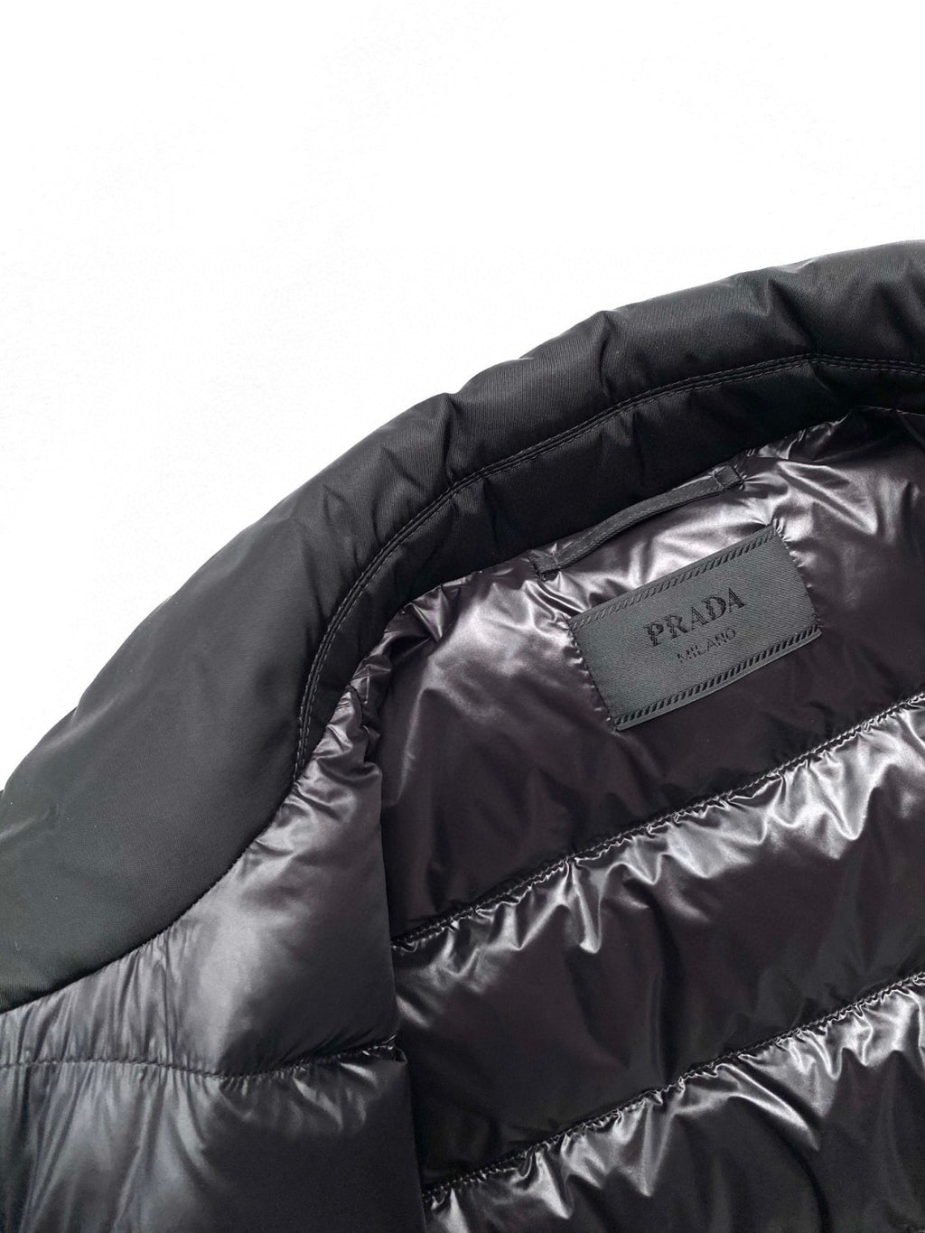 Prada Cropped Re-Nylon Puffer Down Jacket #96815