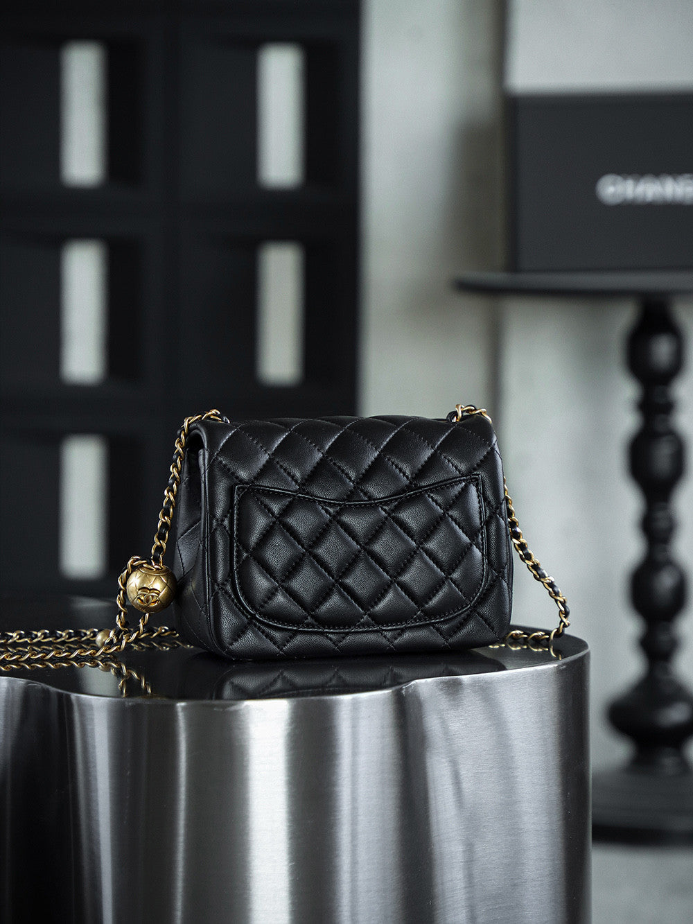 Chanel Flap Bag Small Golden Ball. Single Shoulder Messenger Bag Multicolor Double Size Leather Bags #77345