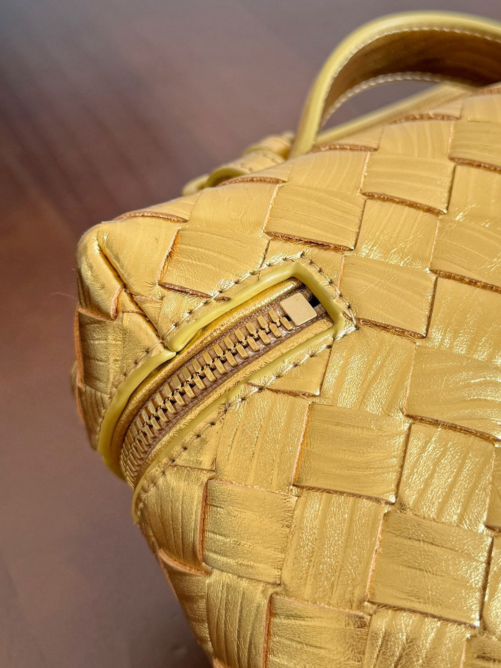 Bottega Veneta Women's Bang Bang in Gold Silver #335053