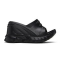 Givenchy Women's Summer Rubber Bottom Hollow Out Solid Color Thick Bottom Slope Heel Slippers Casual Shoes Heel High 10cm #81335