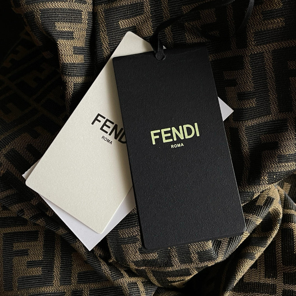 Fendi Men's Summer Solid Colour Letter Logo Print Bermuda Shorts Pants #99371