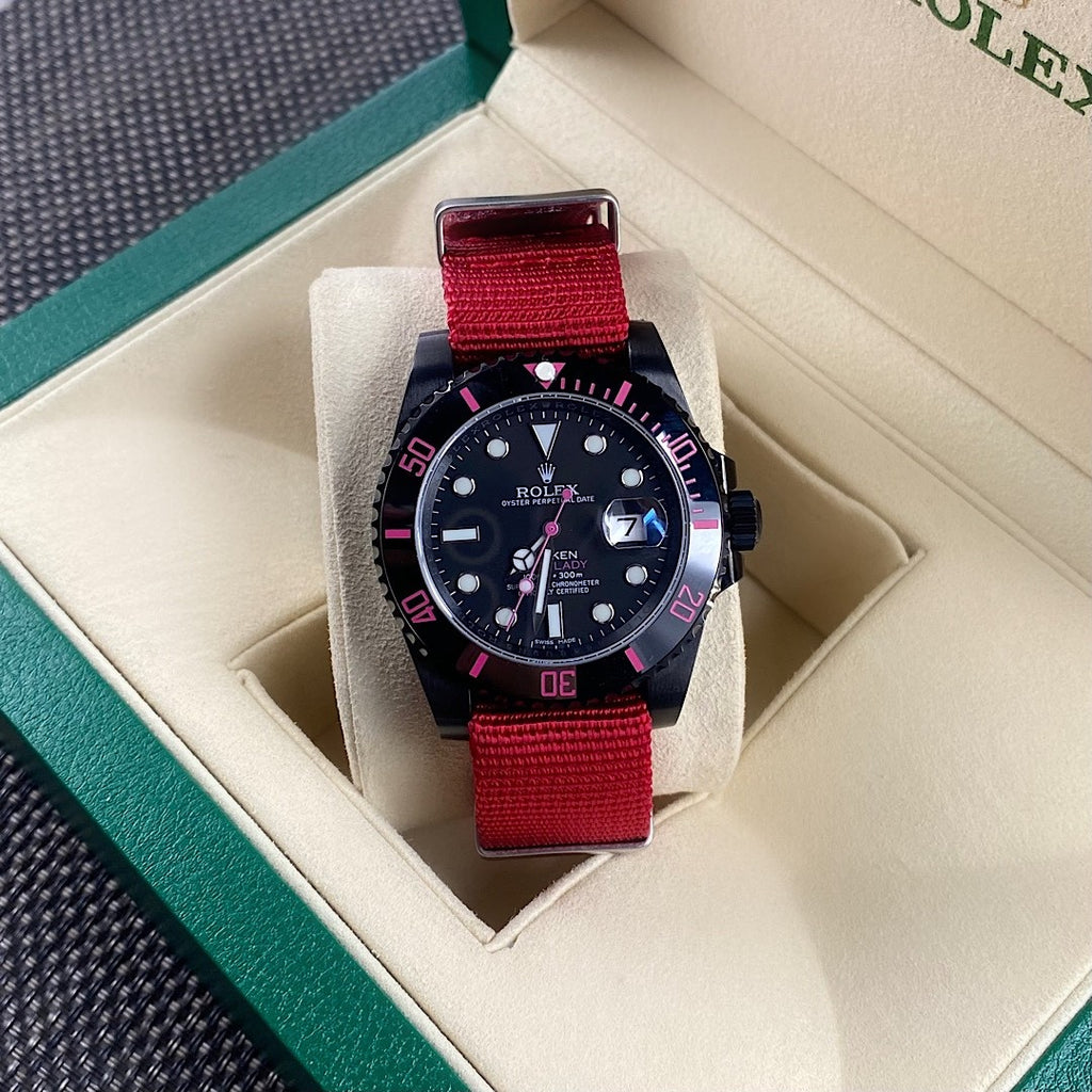 Rolex Submariner Series Men's and Women's Black Knight Automatic Movement 40mm Dial Mechanical Watch #72221