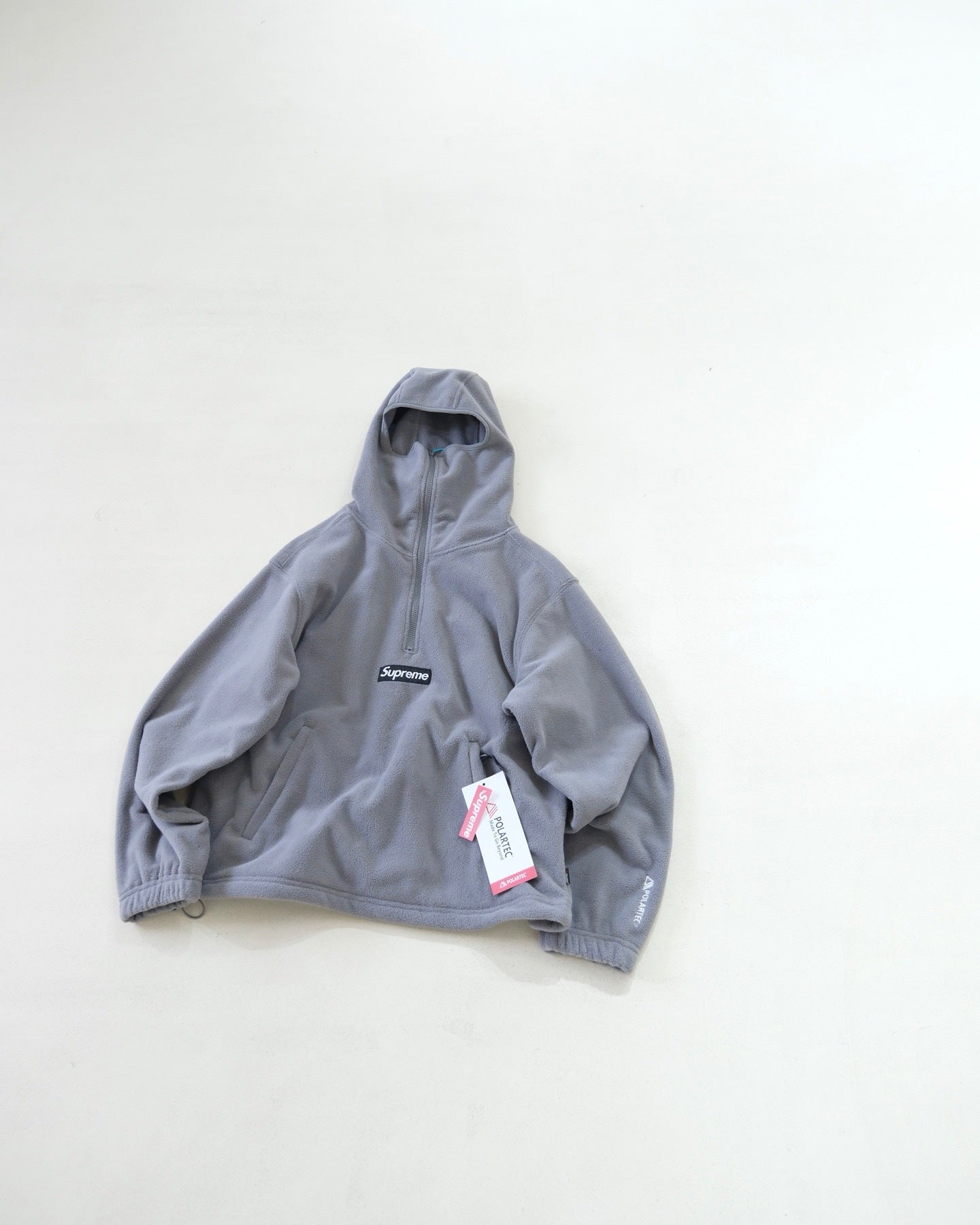 Supreme x Polartec Facemask Half Zip Pullove #336176