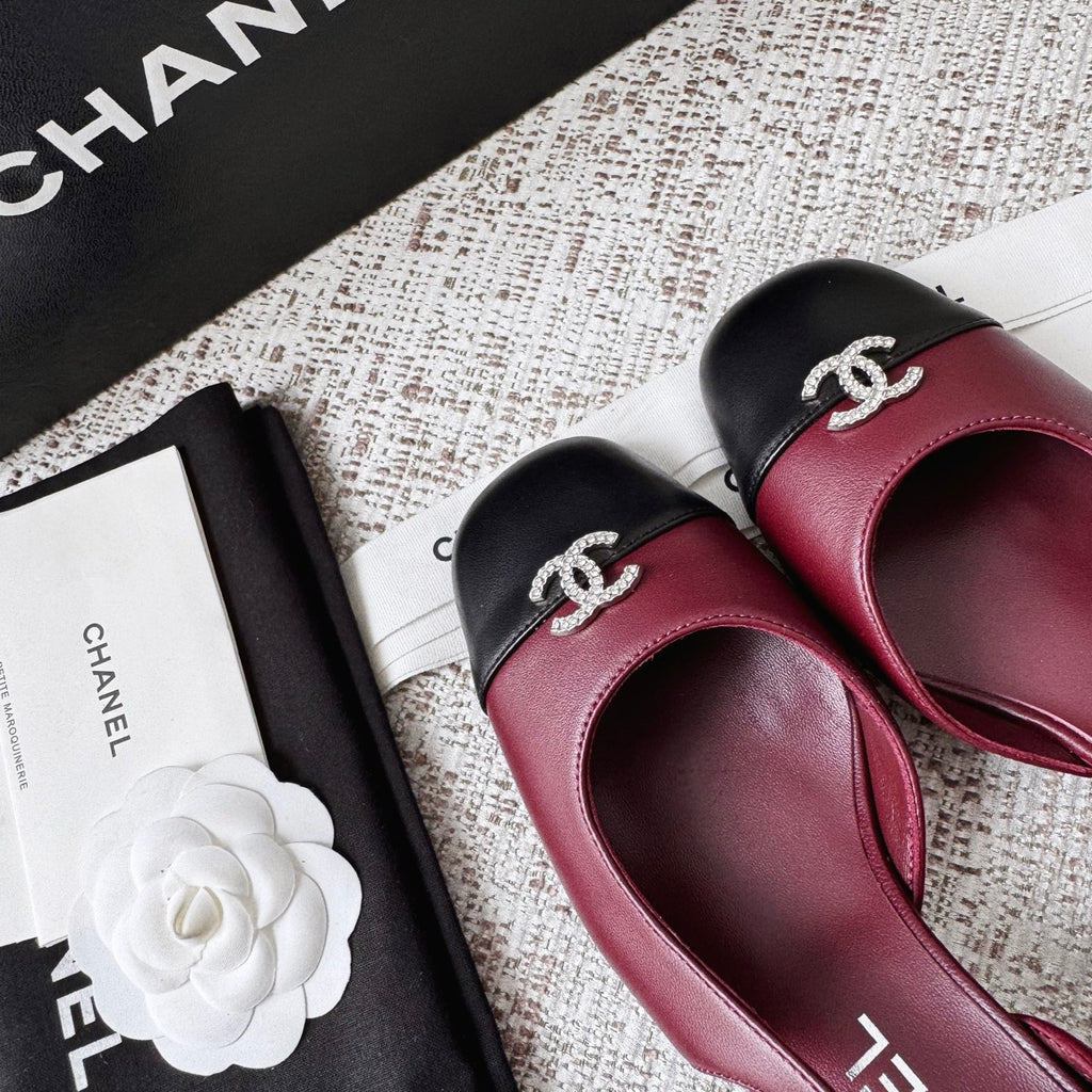 Chanel Cc Diamond Logo Lambskin High Heel Sandals #336670