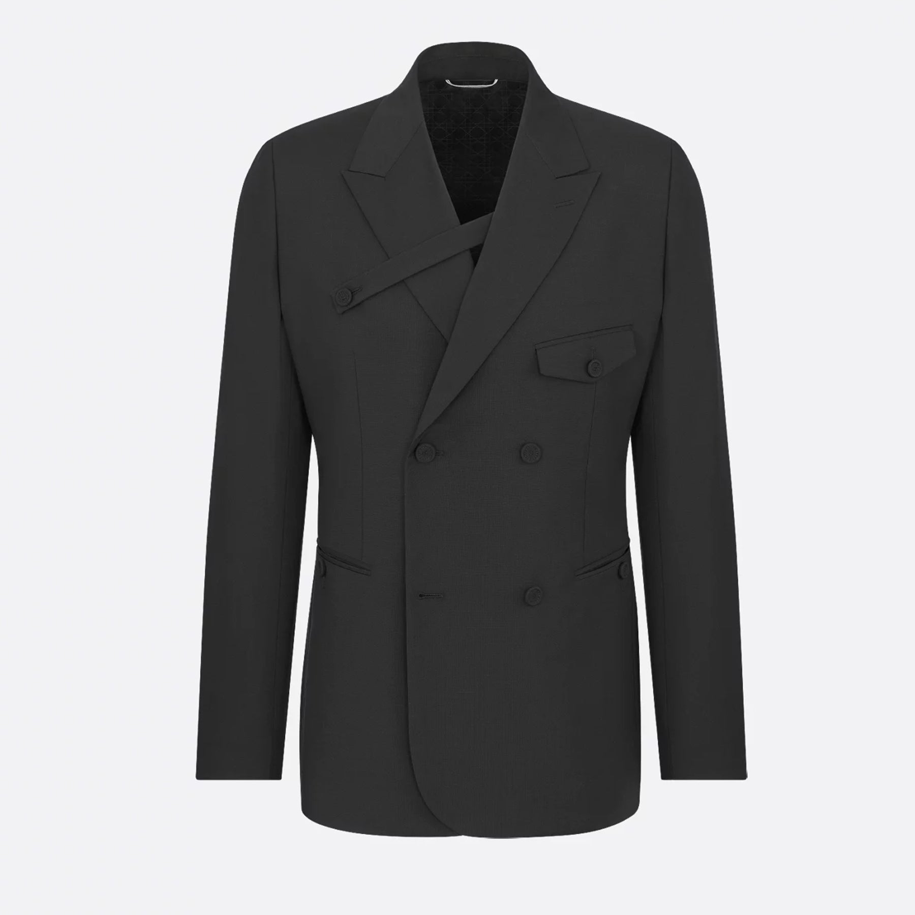 Dior Men's Fall And Winter Wool Blend Black Jacket Single-breasted Suit Top Wedding Suit Blazer Casual Jacket Ngvp #2441