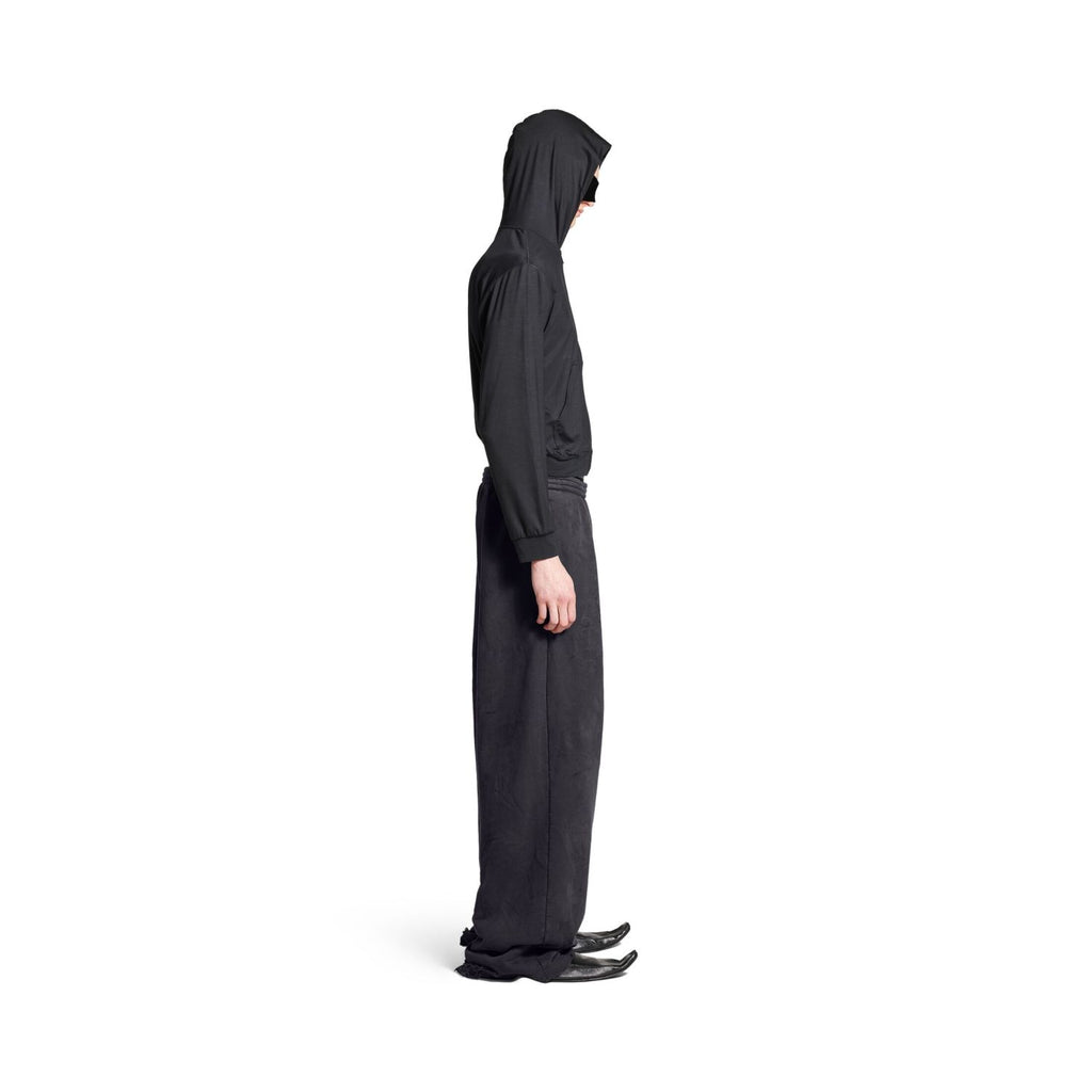 Balenciaga Men's Spring and Autumn Pattern Printed Hooded Regular Fit Zipper Long Sleeve Jacket Stretch Waistband Pants Set Suit #74232