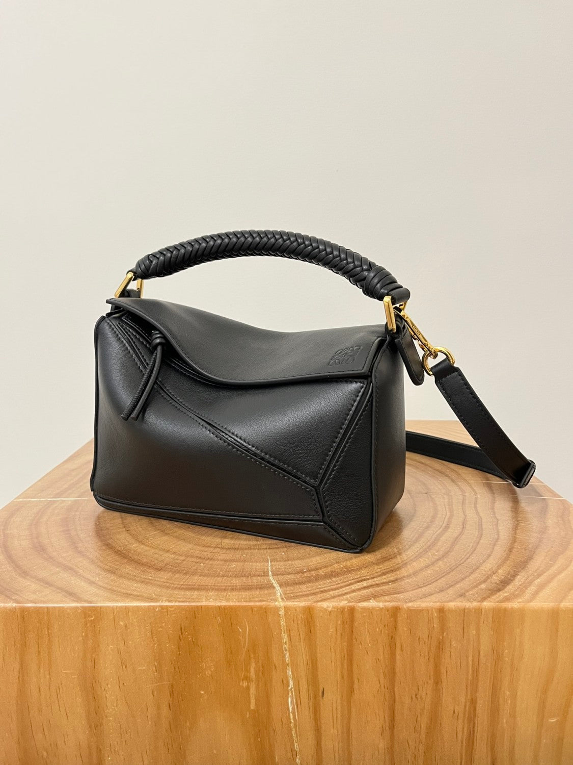 Loewe Puzzle Women's Fashion Classic Solid Color Leather Handle Embossed Tote Bag Shoulder Bag Crossbody Bag Bags A510S21XAE-1100 #78919