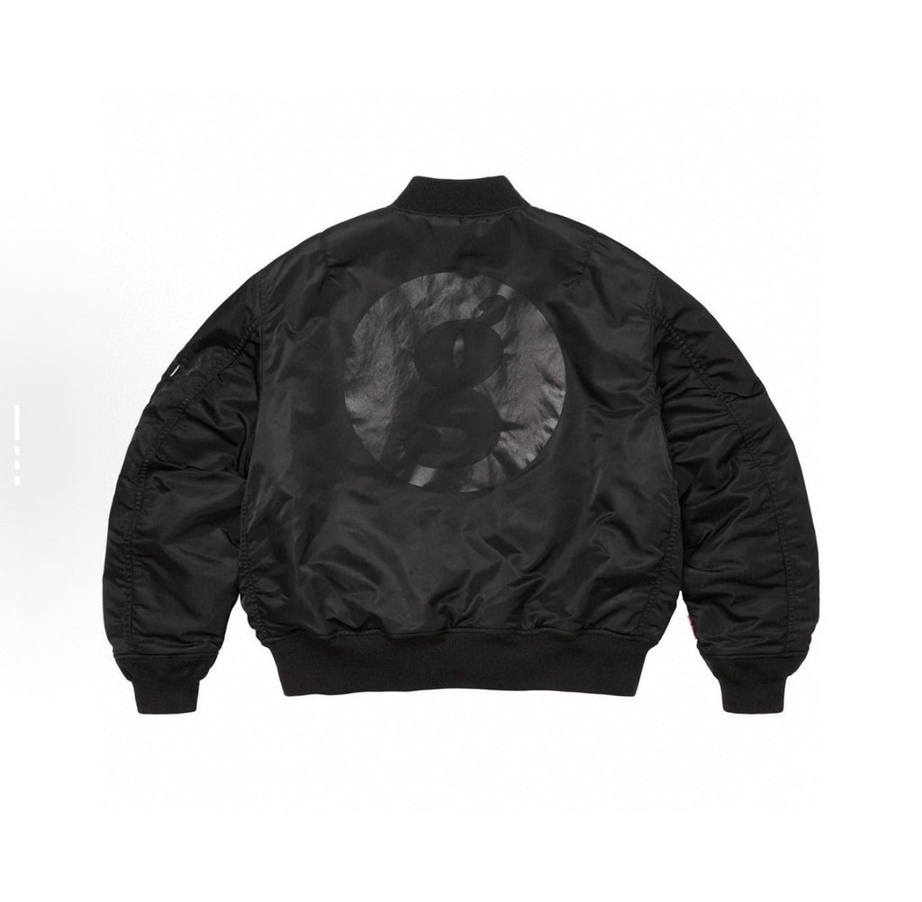 Supreme Supreme X Hiroshi Fujiwara Goodenough Collaboration Men's Autumn/winter Ss25 Patch Logo Design Zip-up Long-sleeved Jacket Includes Eight Diy Customisation Badges Ngvp #2627