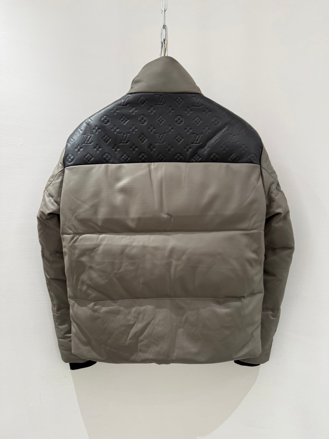 Louis Vuitton Leather Down Jacket #333837
