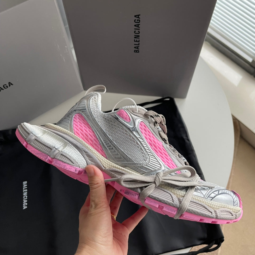 Balenciaga Men's Women's Spring Summer Autumn Solid Color Casual Round Toe Lace Up 3XL Sneakers Low Top Dad Shoes #76616