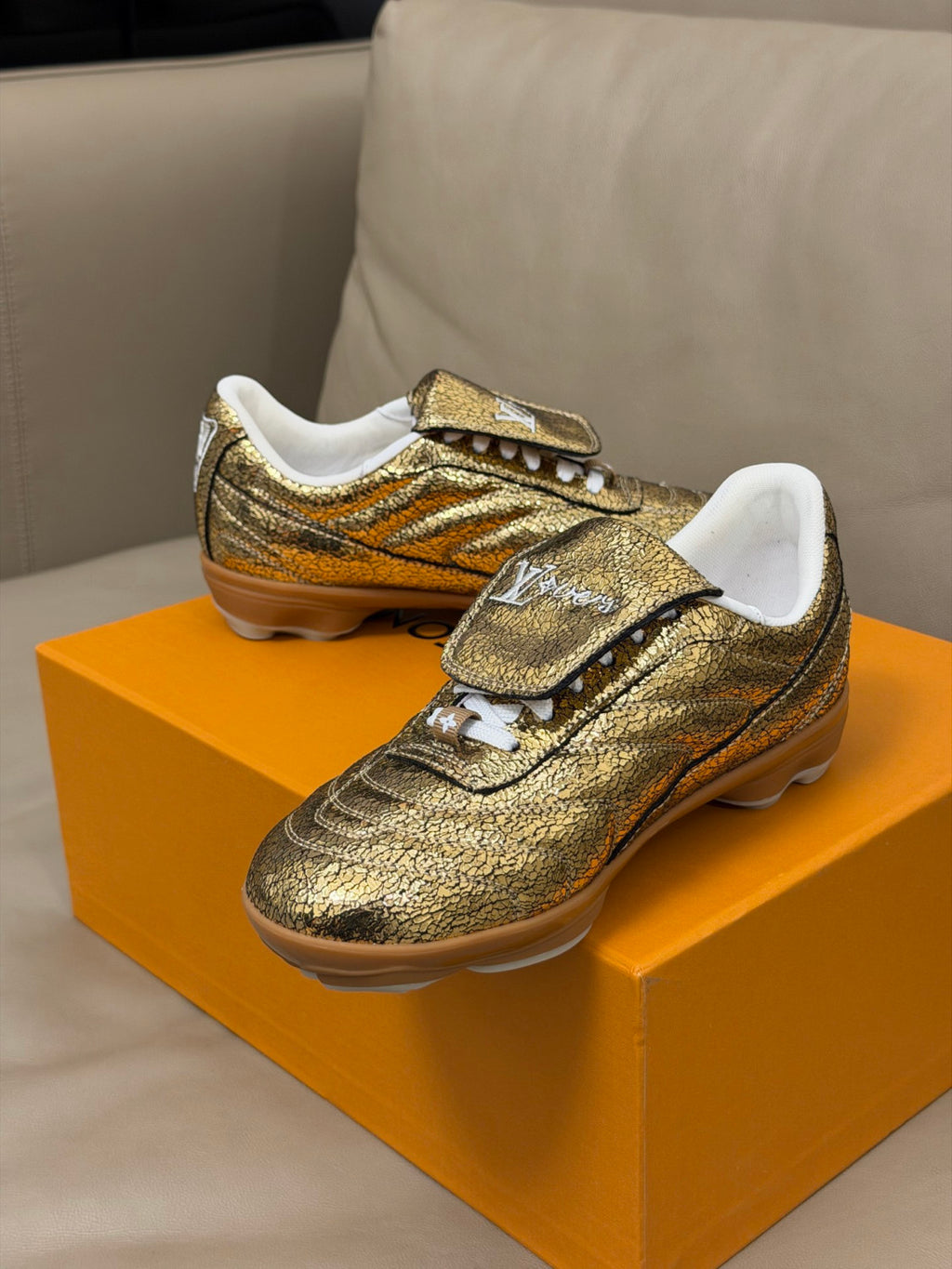 Louis Vuitton LV Footprint Soccer Sneaker  Shoes 1AJALP #336876
