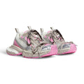 Balenciaga 3XL Men's And Women's Spring/Summer Fashion Casual Drawstring Lace Up Round Toe Mesh Fabric Distressed Low Top Color Blocked Sneakers Shoes #78262