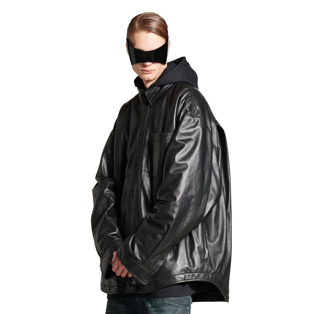 Balenciaga Men's And Women's Spring/Fall Fashion Casual Solid Color Logo Embroidered Hooded Oversized Zipper Long Sleeve Jacket Outerwear Jacket #78576