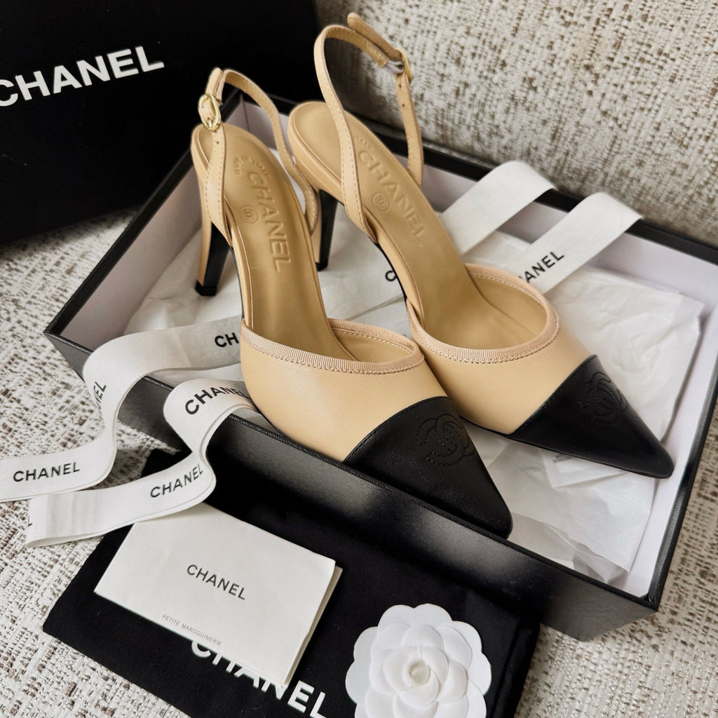 Chanel Spring and Summer High Heels Flat Shoes #378093