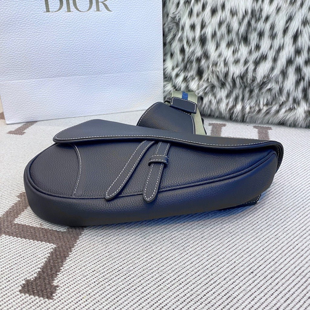 Dior Men's Leather Saddle Crossbody Chest Waist Shoulder Bag Bags #75217