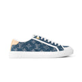Louis Vuitton LV Lagoon Men's And Women's Solid Color Letter Print Lace-up Low-top Denim Sneakers Shoes #76513