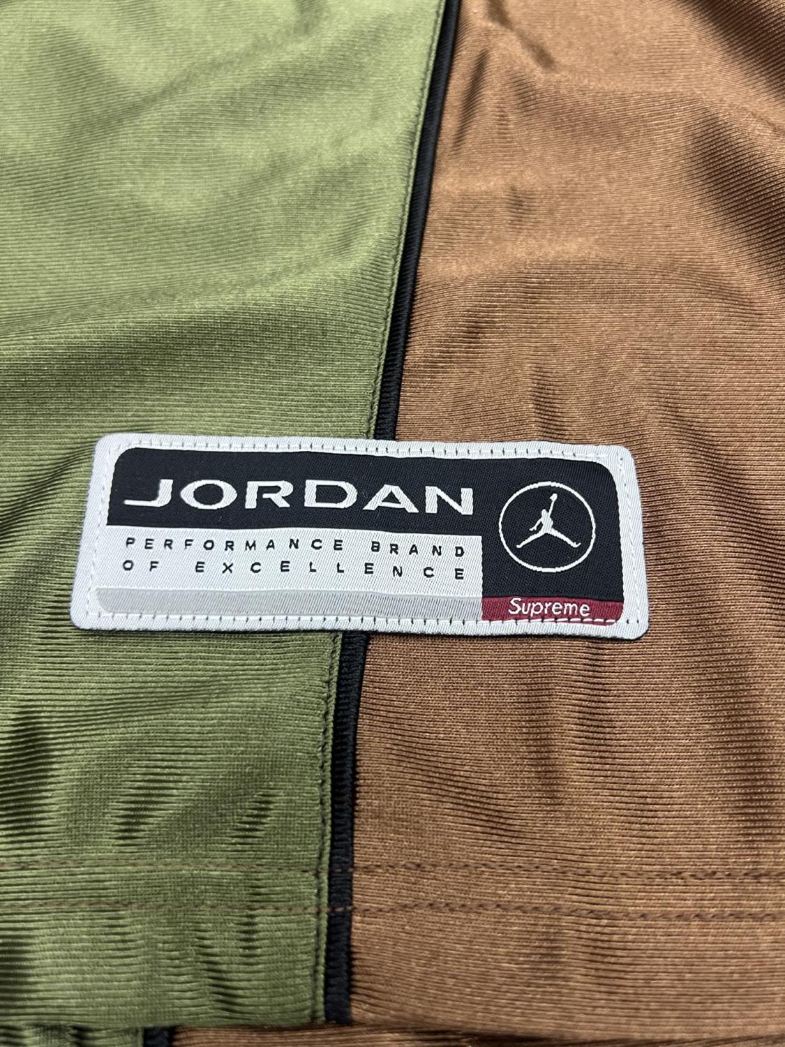 Supreme x aj Jordan Men's Summer Chest 23 Print Round Neck Short Sleeve T-Shirt Casual Shorts Set Suit #76482