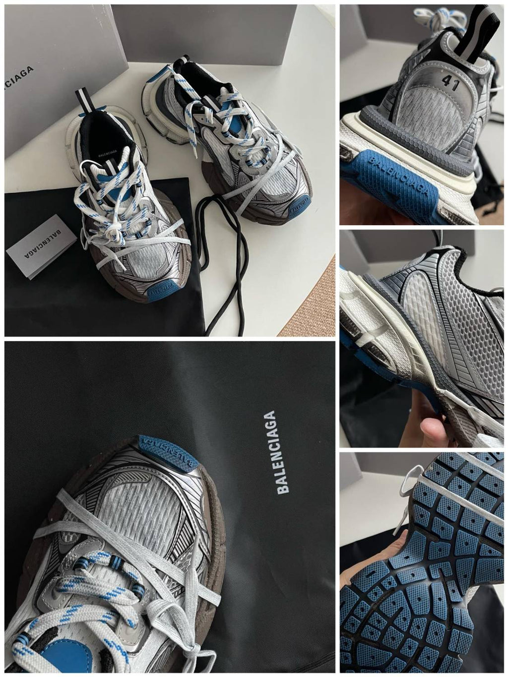 Balenciaga Men's Women's Spring Summer Autumn Solid Color Casual Round Toe Lace Up 3XL Sneakers Low Top Dad Shoes #76616