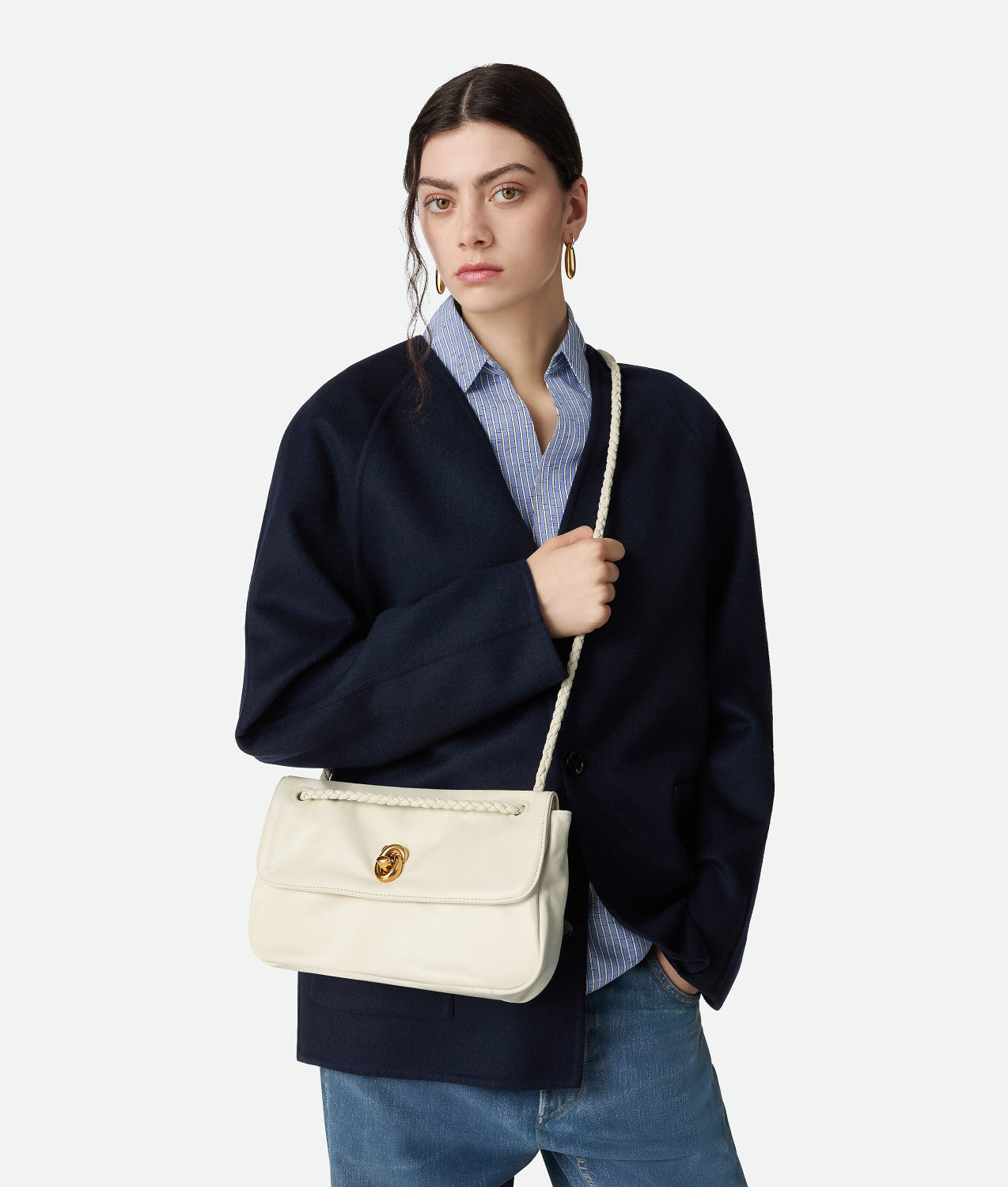 Bottega Veneta Women's Madison Shoulder Bag Crossbody Bag Underarm Bags Simple And Stylish Summer Shoulder Bag Crossbody Bag High-end Fashion #82817A