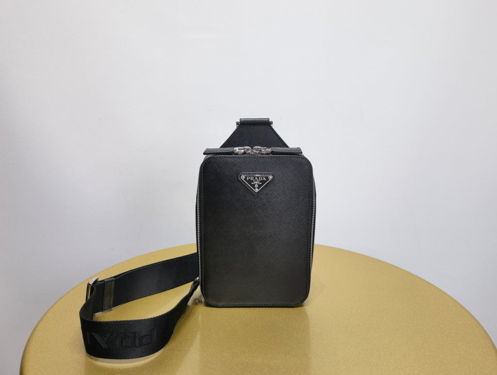 PRADA Prada Brique Saffiano Leather Bag #383732