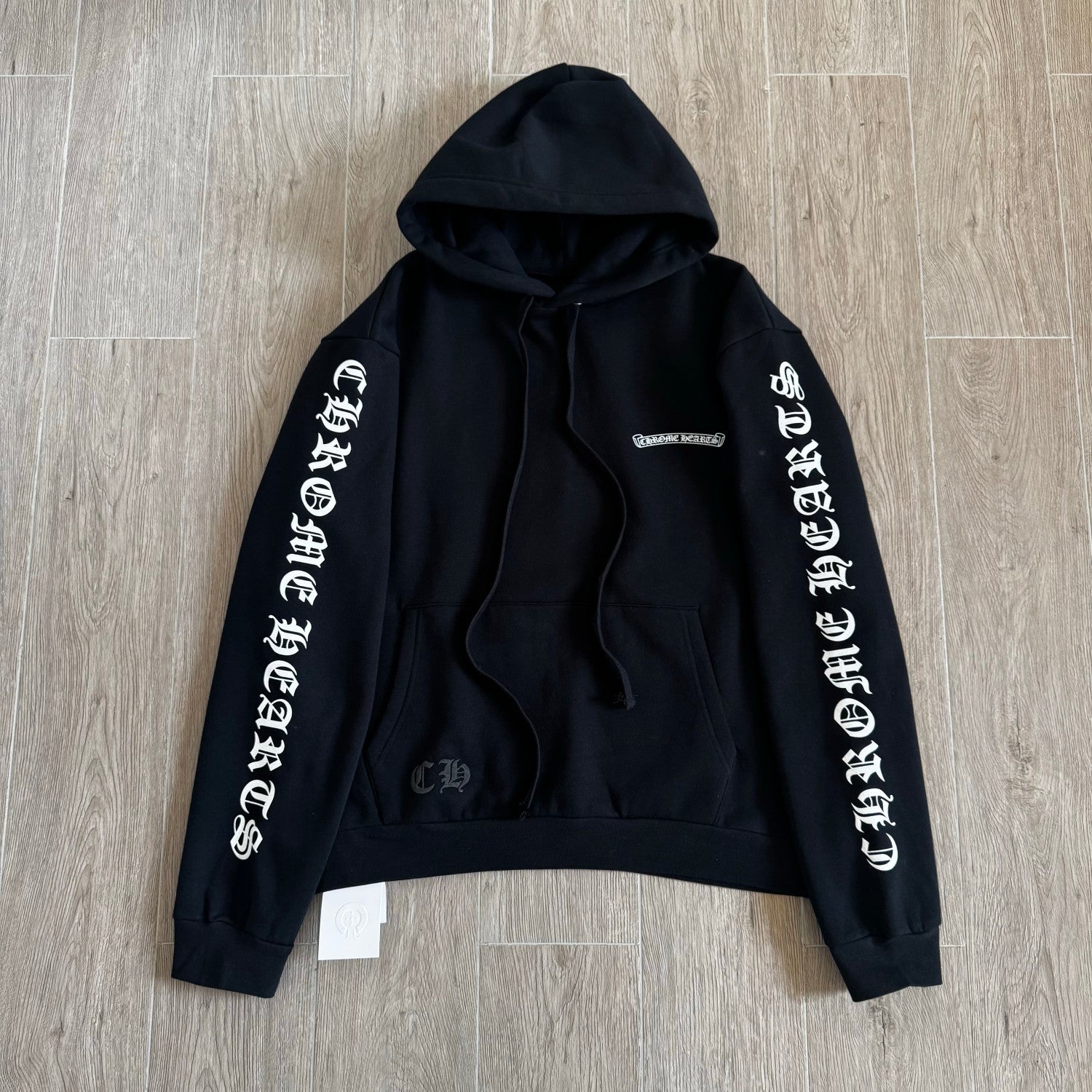 Chrome Hearts Sanskrit Letters on the Side Jacket Hooded Sweatshirt Pants #375726
