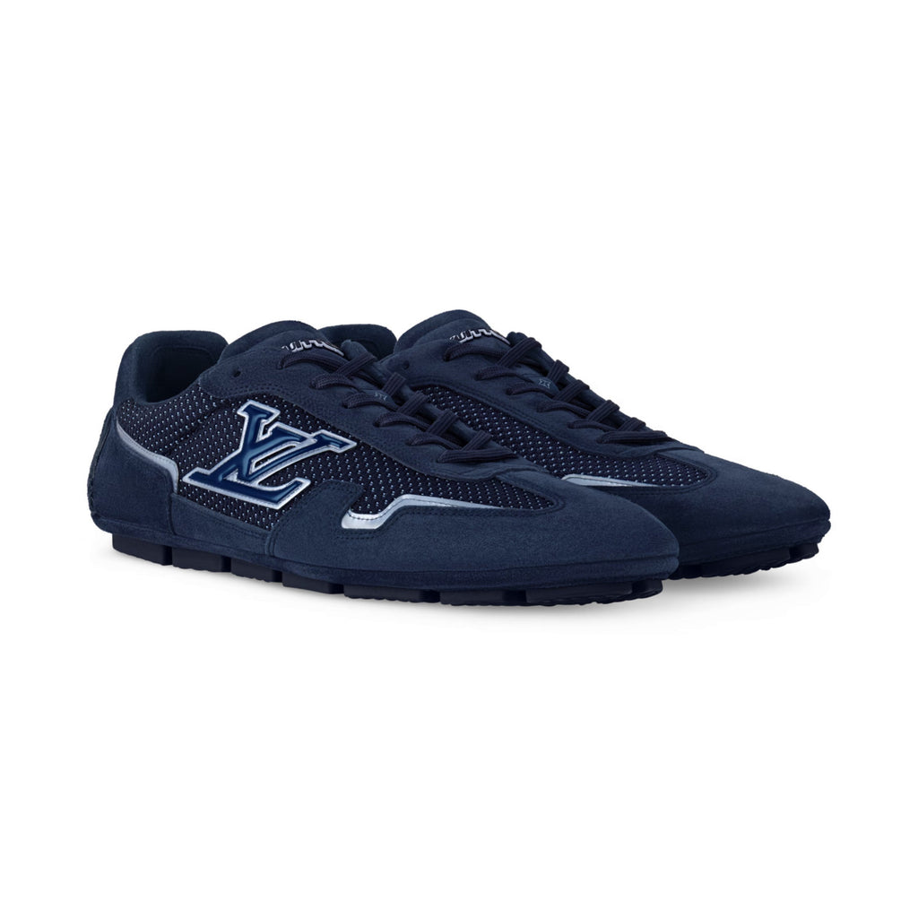 Louis Vuitton LV RALLY Men's Spring/Autumn Classic Casual Round Toe Lace Up Low Top Thin Sole Casual Shoes Sports Shoes 1AHTZG #78188