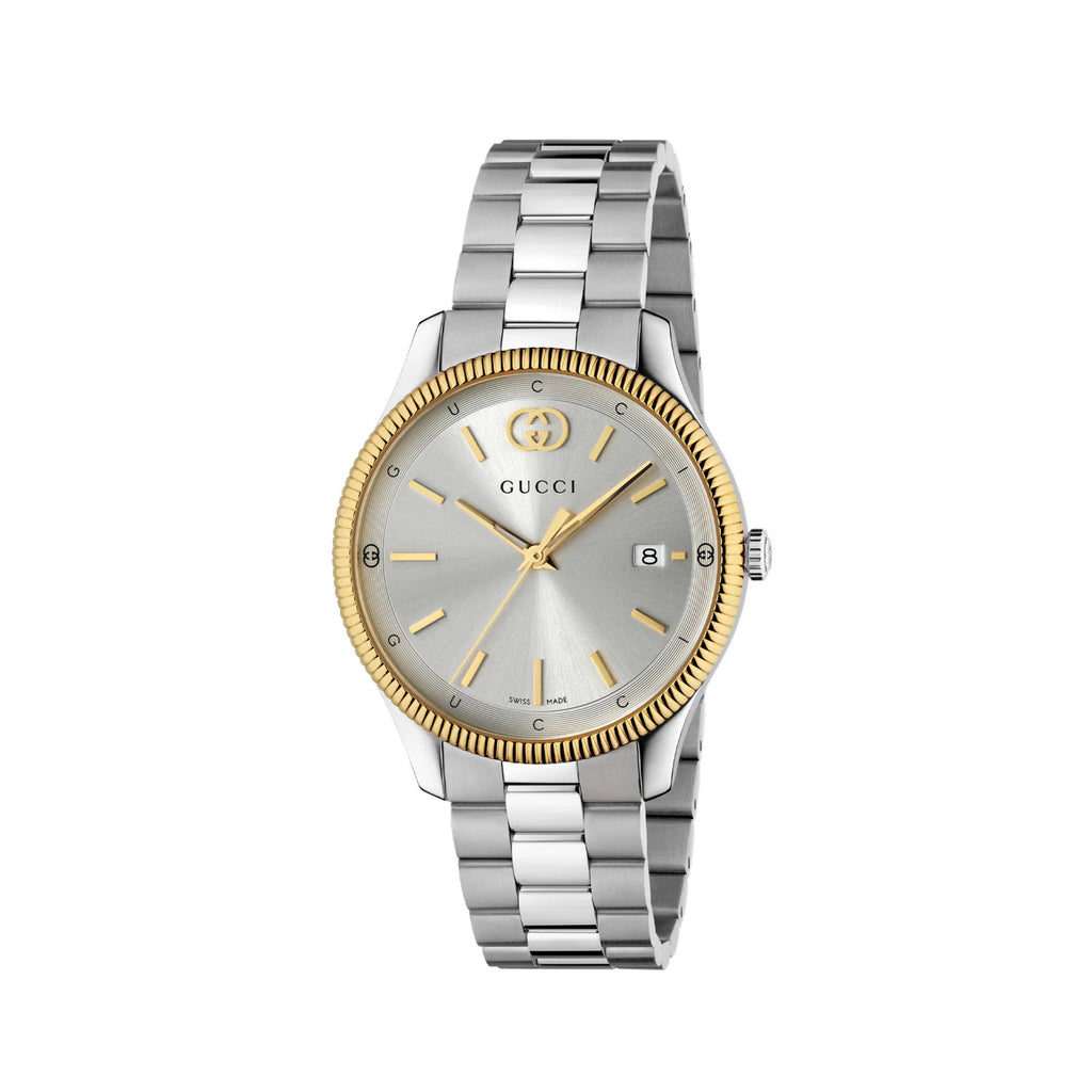Gucci G-Timeless Men's And Women's Solid Color Stainless Steel Bracelet Quartz Movement Dial Watch #77428