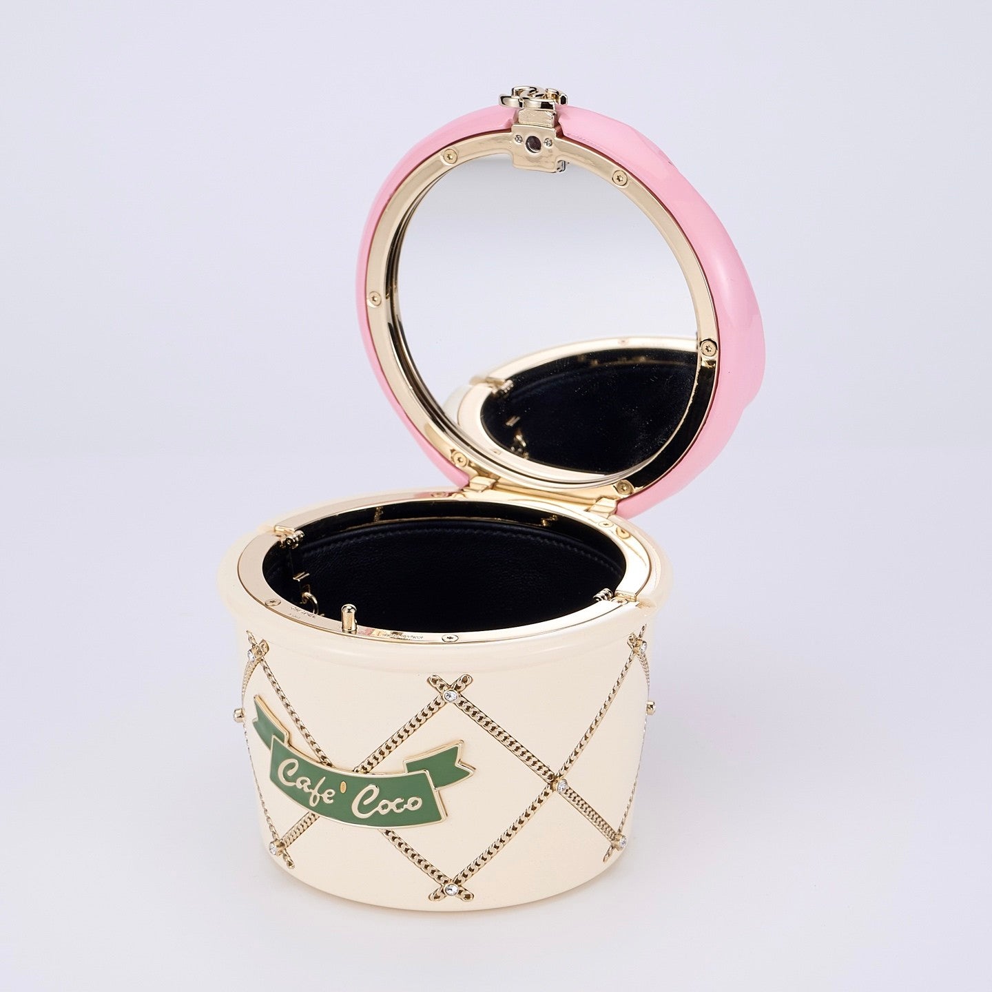 Chanel Women's Fashion Casual Chain Handle Ice Cream Shaped Pouch Evening Clutch Crossbody Bag Bags #78484