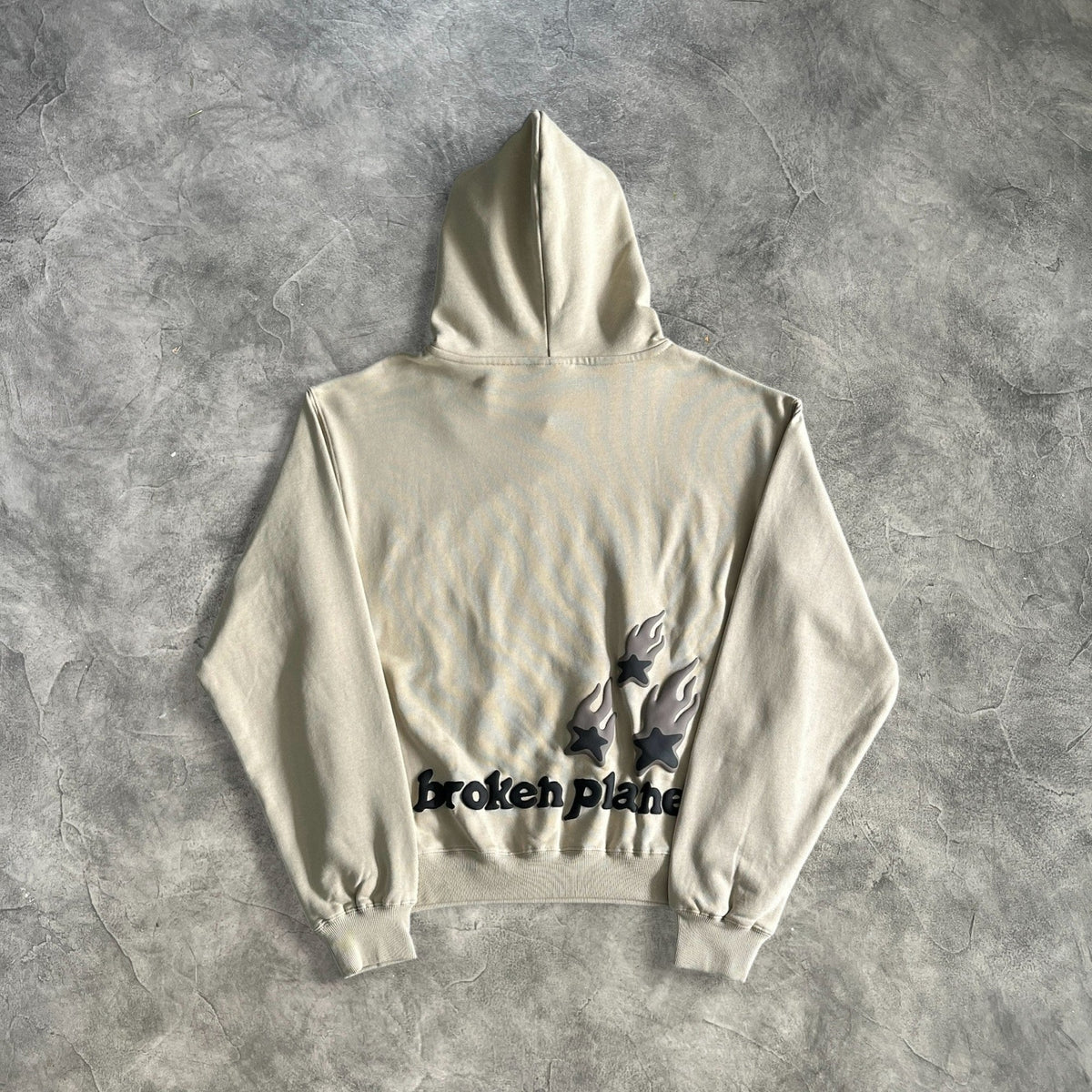 Broken Planet Heartless Love Hoodie Bone White