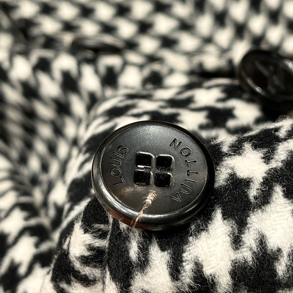 Louis Vuitton Thousand Bird Plaid Double Breasted Jacket Ngvp #6777