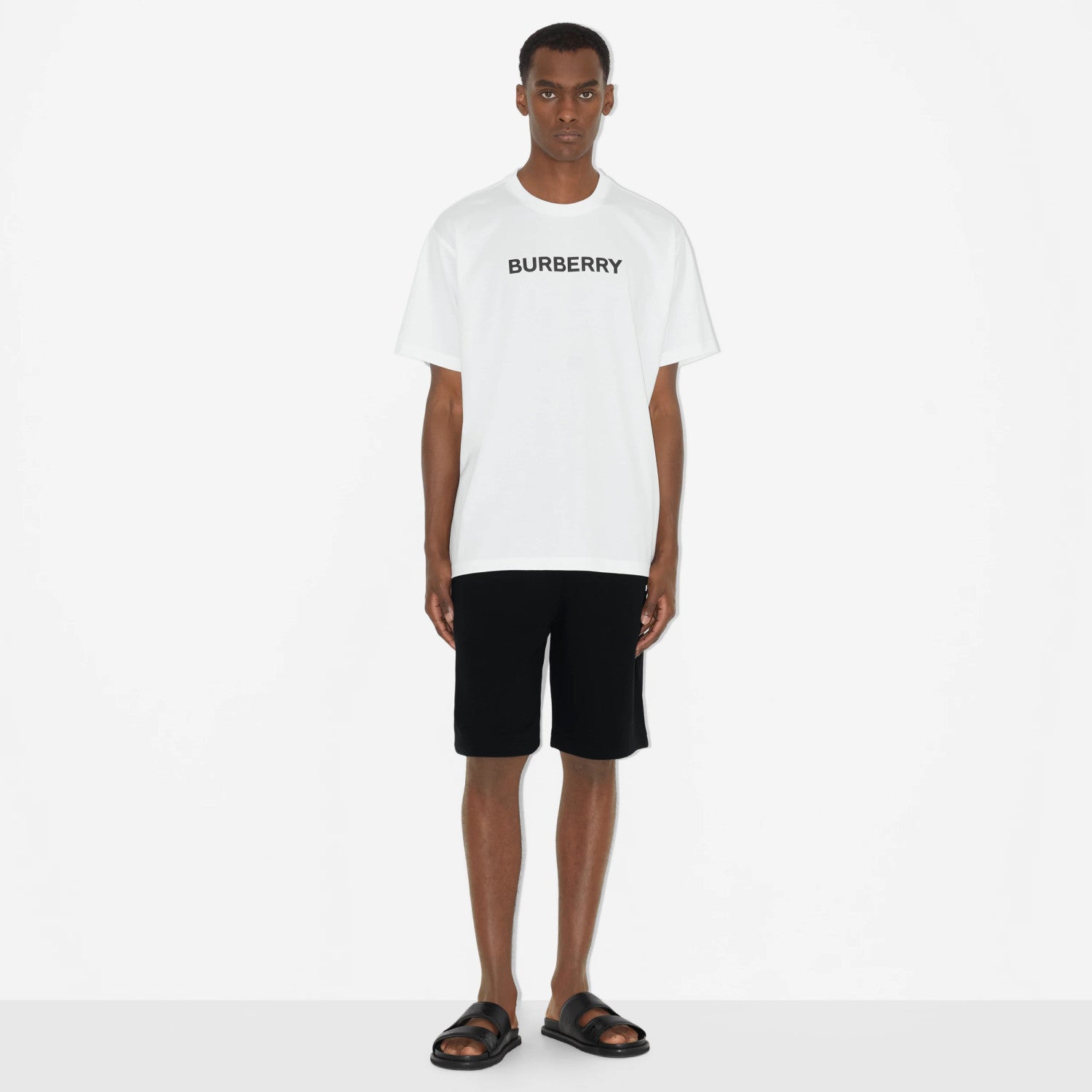 Burberry Letter White Short Sleeve T-Shirt #96153