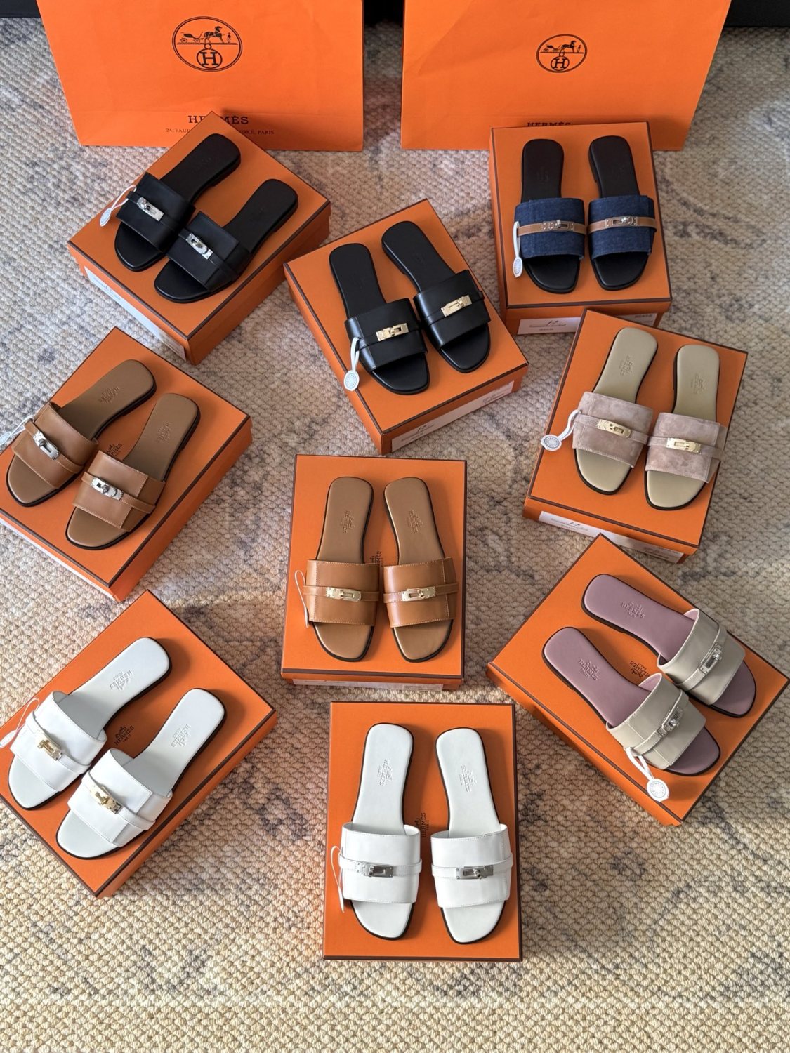 Hermès Giulia sandal #378377