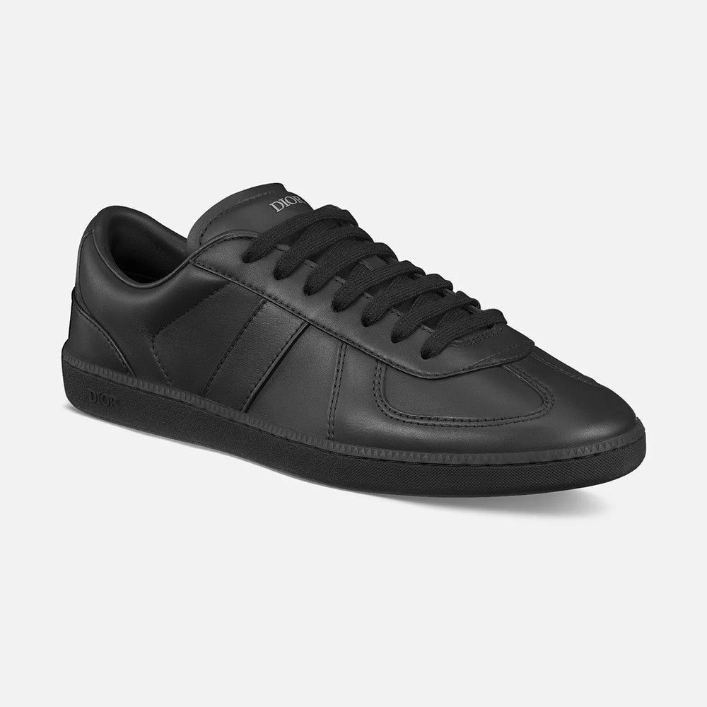 DIOR B01 Matchpoint Sneaker Black and White Smooth Calfskin with Gray Suede Calfskin #386986