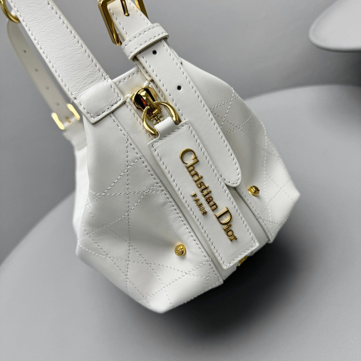 Dior D-Journey Women's Fashion Classic Vintage Leather Print Small Handbag Shoulder Bag Crossbody Bag Bags M2416UBUQ_M030 #79137