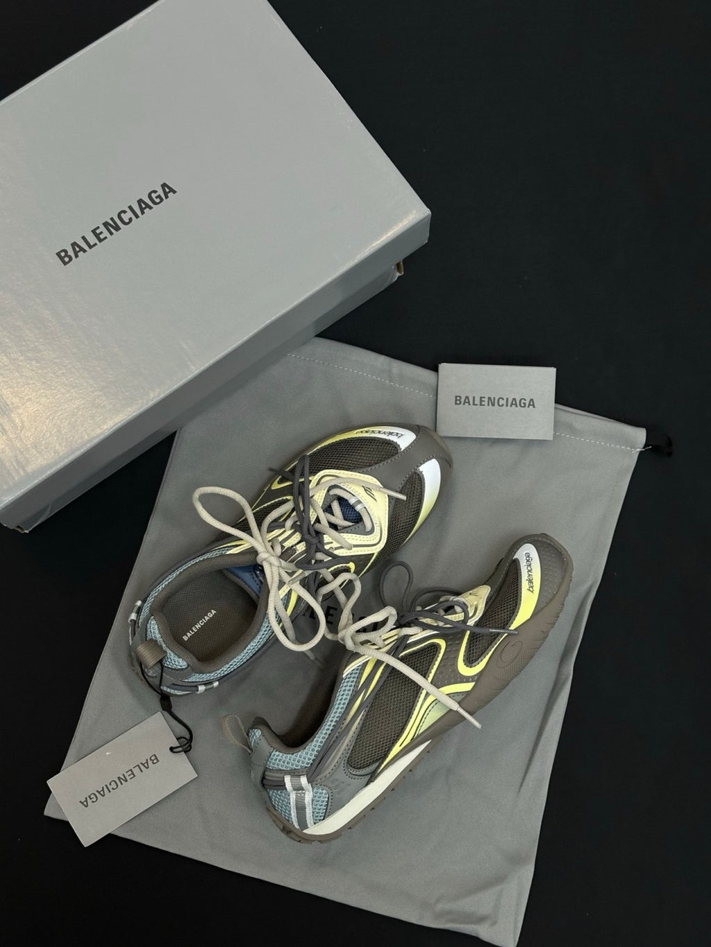 Balenciaga Radar Gradient Lines Sneaker #386998