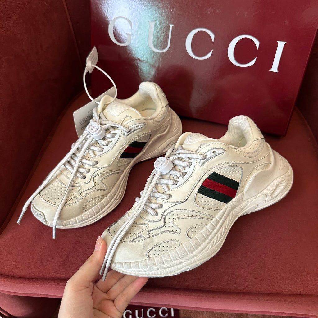GUCCI Gucci 2.0 Sneaker in Mesh and Leather #380412