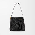 Loewe Draped Tote in Mellow Nappa Lambskin Black #336454