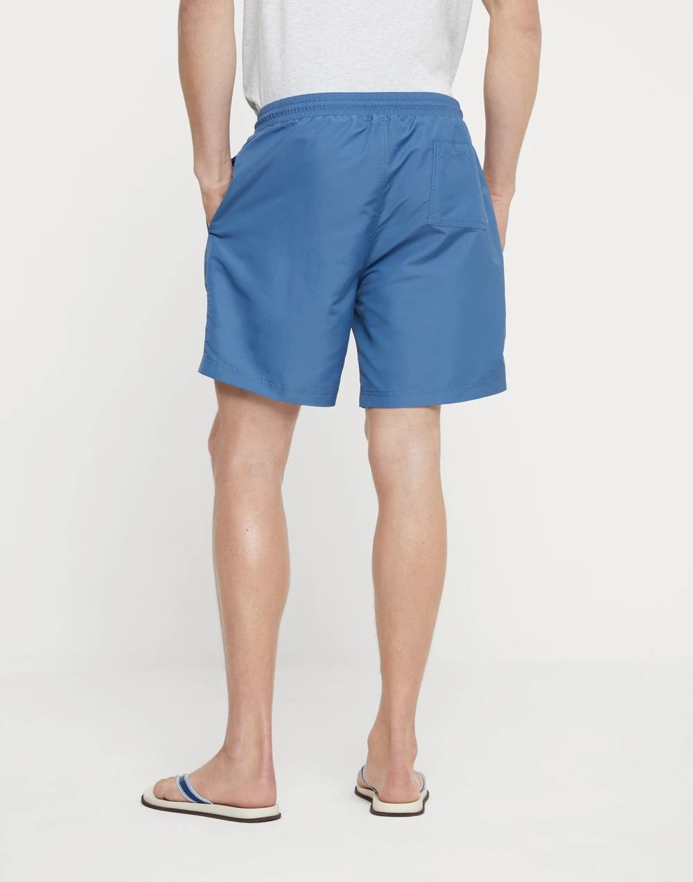 Brunello Cucinelli Men's Spring/Summer Fashion Solid Color Lace Up Casual Fit Swim Shorts Ngvp #8335