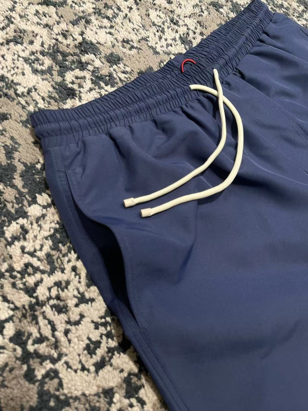 Brunello Cucinelli Men's Summer Solid Color Polyester Casual Drawstring Shorts #77362