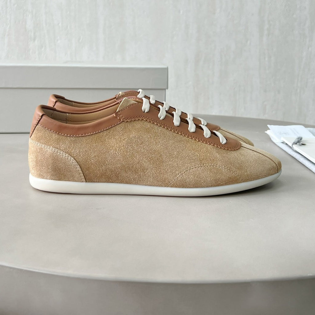 Brunello Cucinelli  Men's Spring Summer Fashion Lace Up Sneakers Fashion High Street Comfortable Casual Flat Sports Shoes #76432