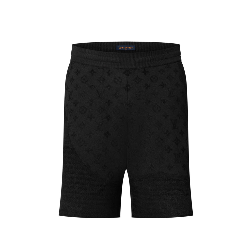 Louis Vuitton Men's Summer Solid Color Letter Printed Cotton Round Neck Short Sleeve T-Shirt Casual Shorts Set Suit #75316