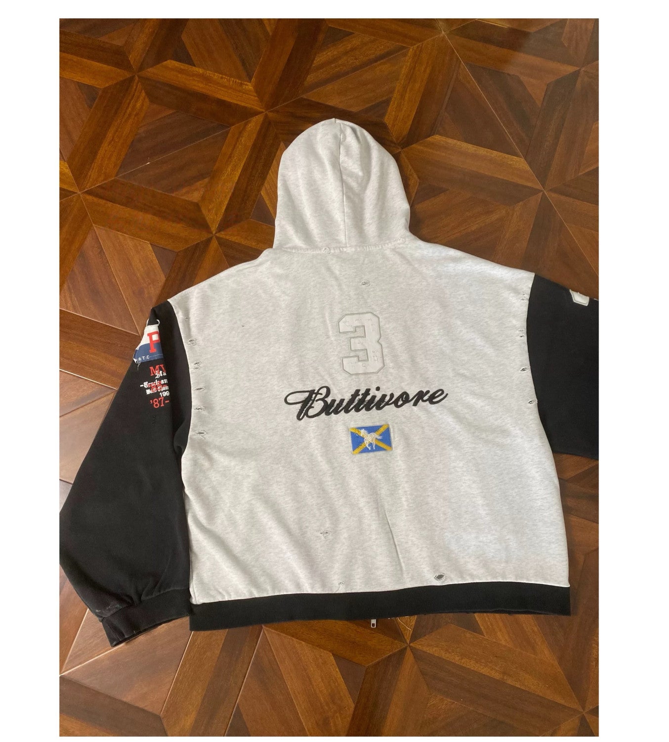 Protocol Index Buttivore Zip Hoodie White #334224
