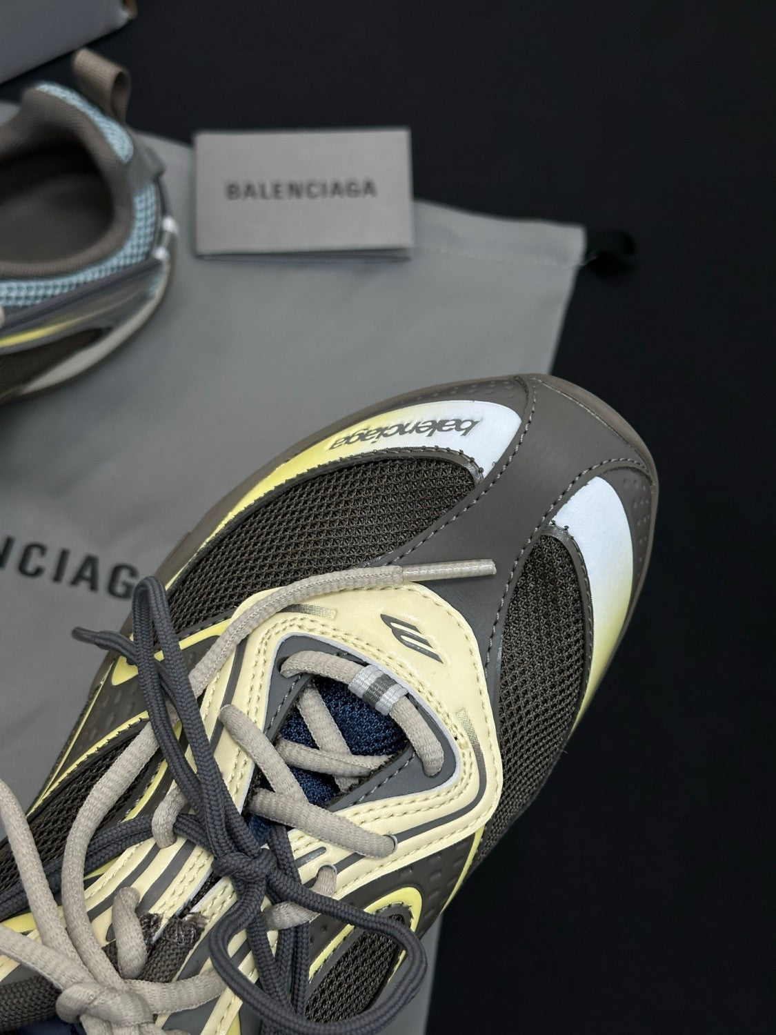Balenciaga Radar Gradient Lines Sneaker #386998