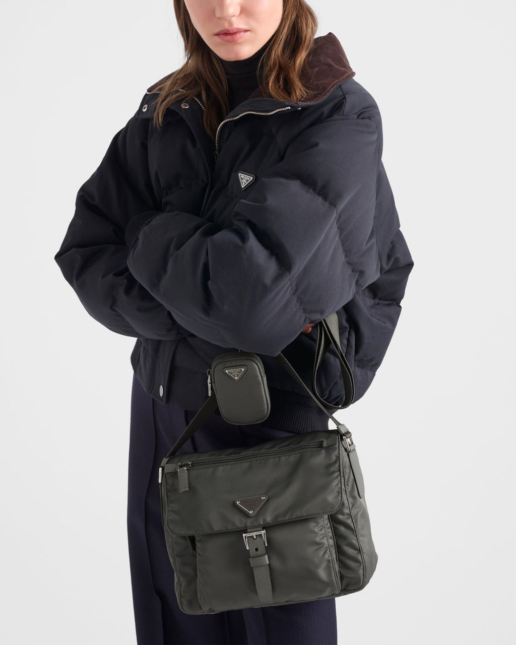 Prada Re-nylon Shoulder Bag #336095