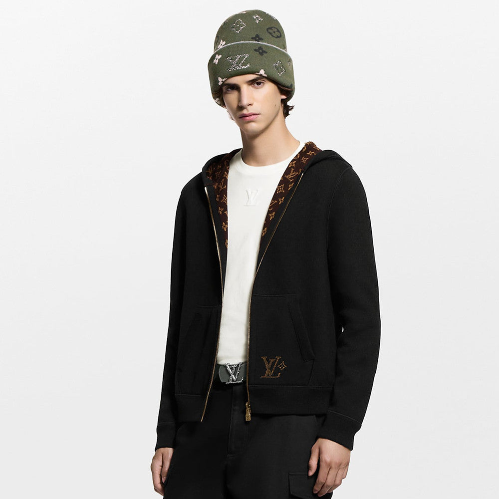 Louis Vuitton Monogram Reversible Double Face Hooded Blouson #333583