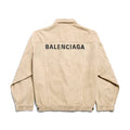 Balenciaga Embroidered Denim Jacket #333927
