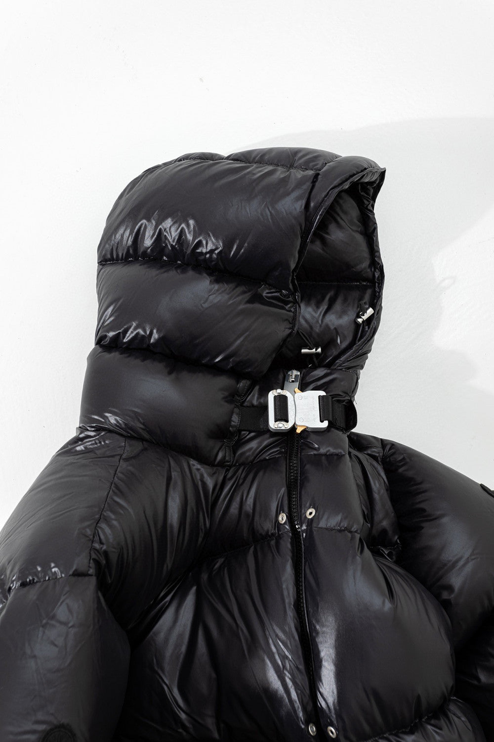 Moncler GENIUS x 1017 ALYX 9SN Short Black Hooded Puffer Jacket Ngvp #6718