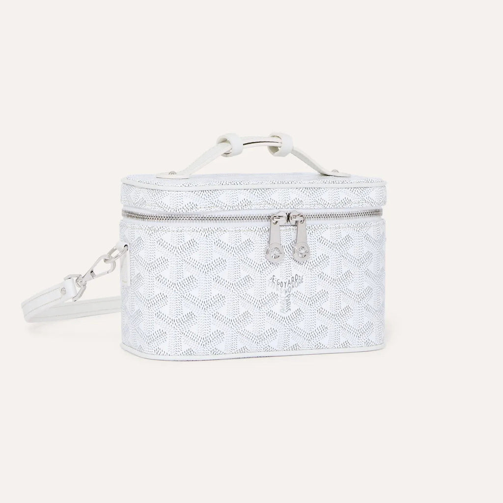 GOYARD MUSE Women's Fashion Classic Double Zip Closure Adjustable Strap Mini Makeup Bag Handbag Crossbody Bag Bags MUSEVAMINTY-09CL09P #79346