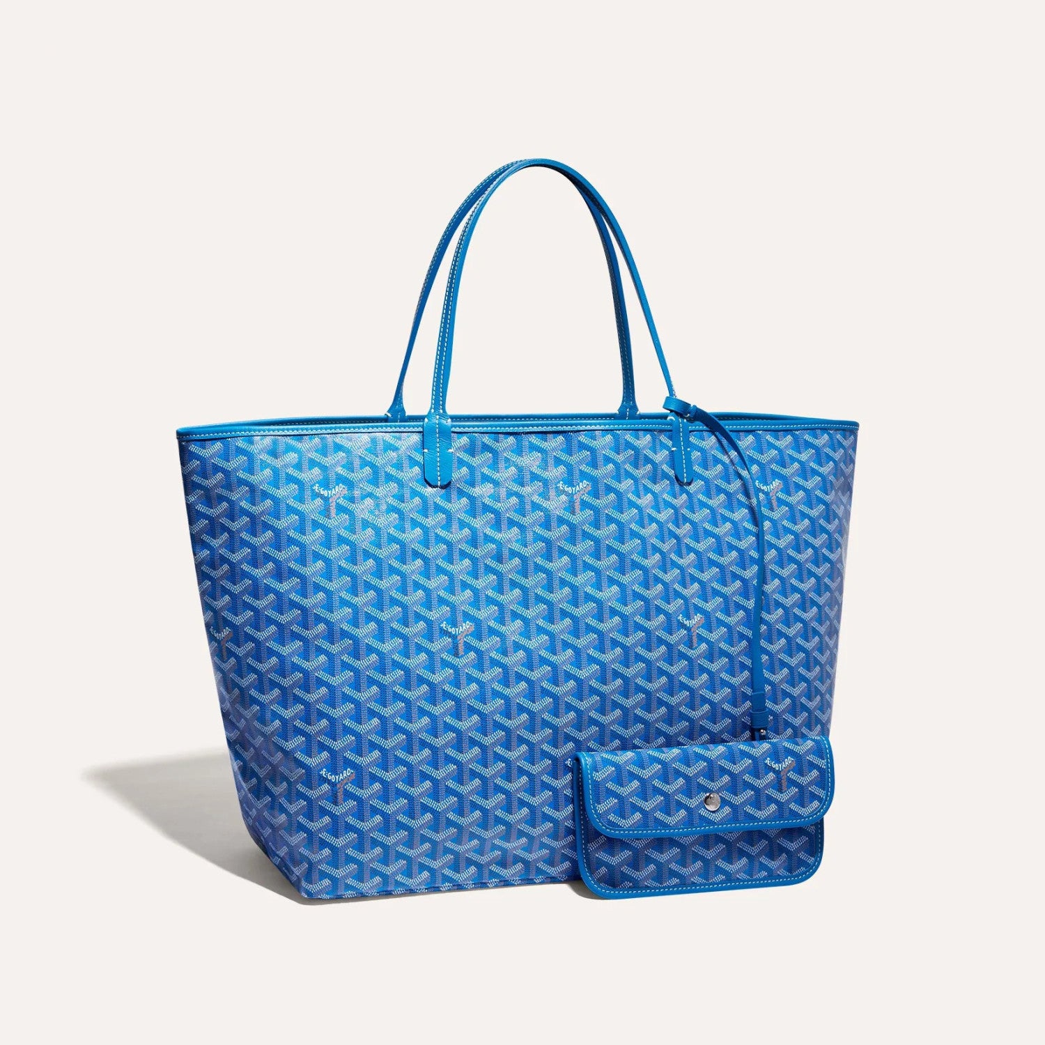 GOYARD Men's Women Saint Louis Handbag Y Full Print Casual Mother Bag Leather Shoulder Bag Tote Bags #77387