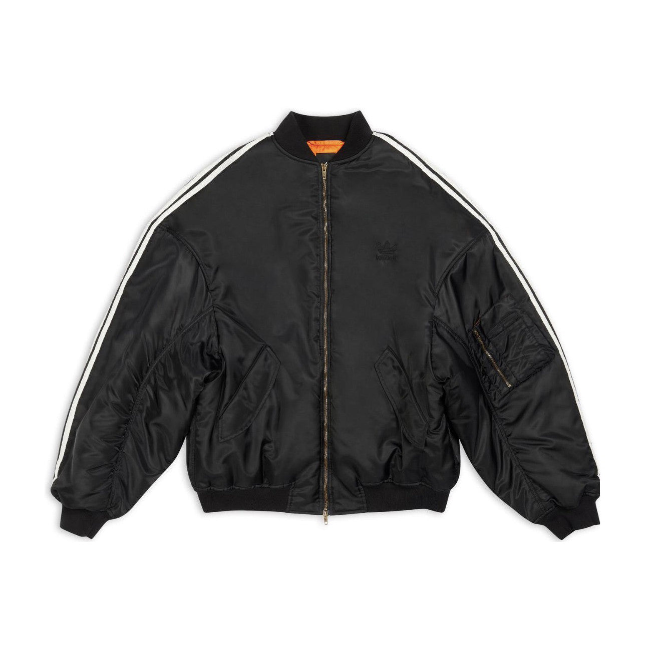 Balenciaga X Adidas Men's Striped Zip Long Sleeve Autumn and Winter Normal Fit Jacket #96849